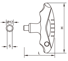 Sloky T Flying Handle