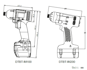 Impact wrench DTBT-IM Series