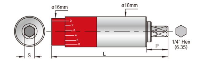 5 in 1 Multi – Torque Adapter Kit Features Hex 5 in 1 Multi – Torque Adapter Kit Features Hex
