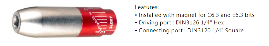 7 in 1 Multi-Torque Adapter Kit Features 7 in 1 Multi-Torque Adapter Kit Features