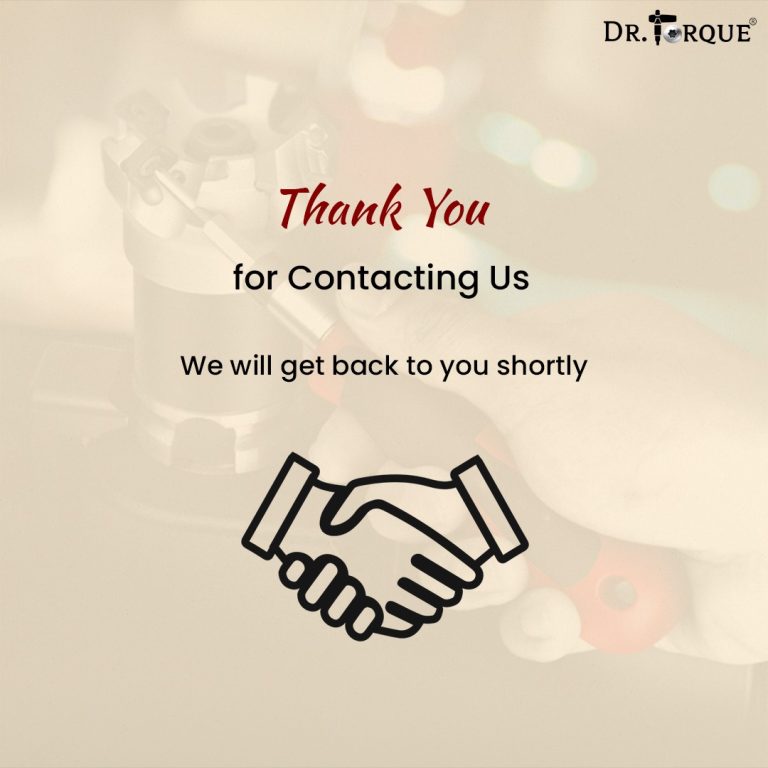 DR. TORQUE Thank You Page